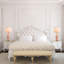 Lampes de table modernes, lampe de table transitionnelle pour le salon, lampe de table contemporaine en céramique