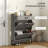 Narrow Shoe Cabinet, Industrial Shoe Storage Cabinet With 2 Flip Drawers,Adjustable Shelves, And Top Drawer,Entryway Hidden Shoe Storage For 12 Pairs Of Shoes-1501458696