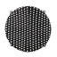 Aluminium noir, résistant aux intempéries, pour 2 personnes, de style français, l 15,25 po x P 29,5 po