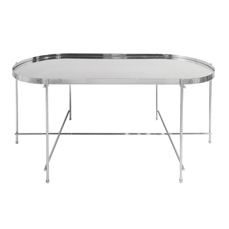 Luna Coffee Table, Chrome