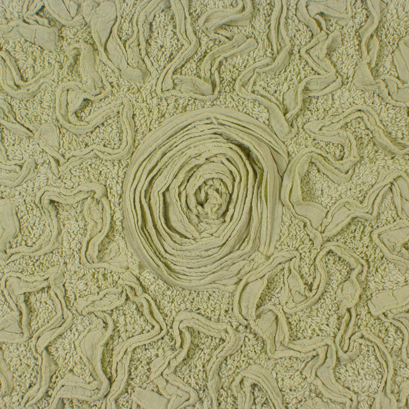 Ensemble de tapis pour salle de bain 4 pièces Alamanno, Vert