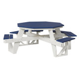 Outdoor ADA Octagon Picnic Table