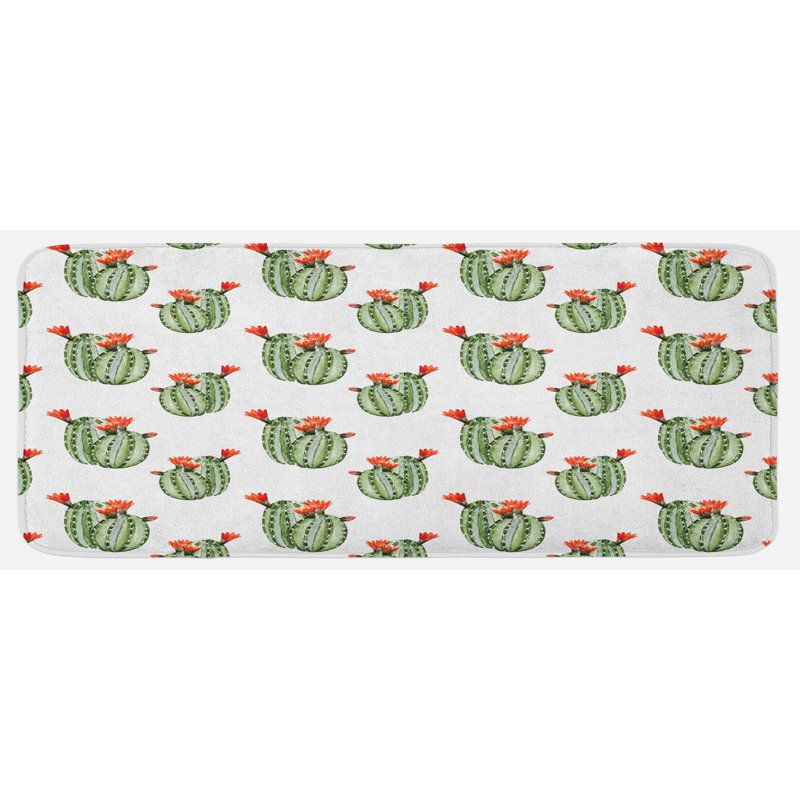 Tapis de cuisine cactus