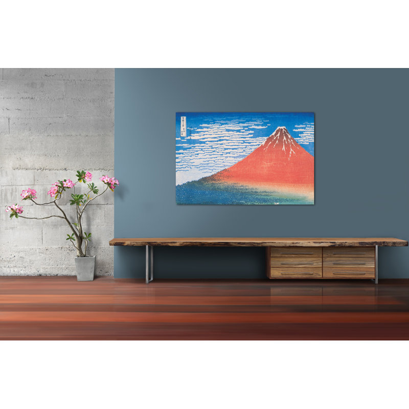 Hokusai - Single Picture Frame Print, 80cm H x 120cm W x 1.8cm D