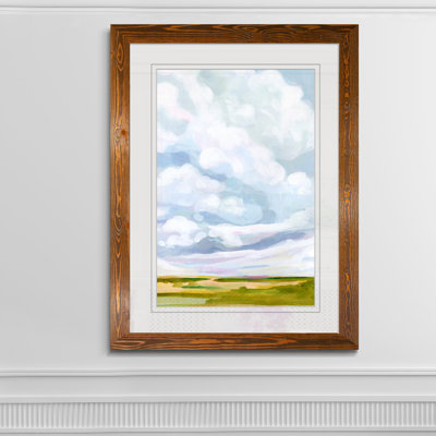 « lucid skies ii »-cadre photo imprimé sur papier