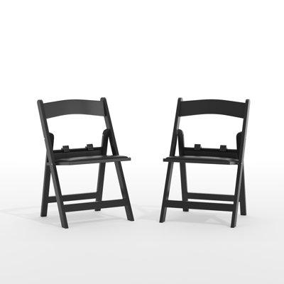 Thornfeldt Kids Resin Folding Chair with Vinyl Padded Seat by Red Barrel Studio