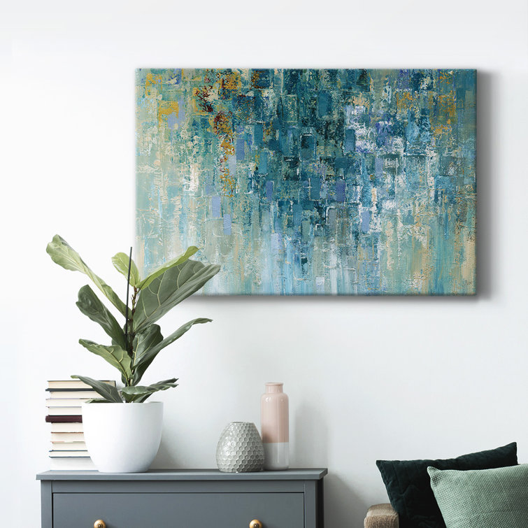 I Love the Rain - Wrapped Canvas Print