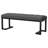 Adileni Boucle Upholstered Tufted Accent Bench Charcoal-1846687443
