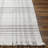 Flurie Recycled P.E.T Dark Gray Flatweave Area Rug-1428857159