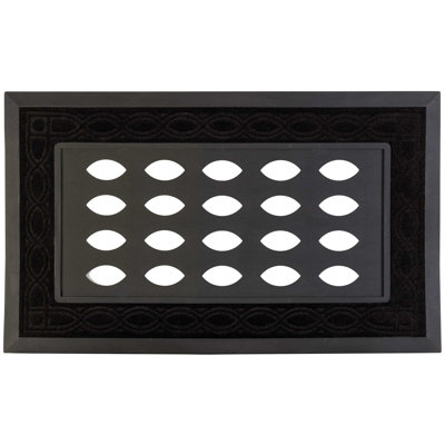 Tapis d'extérieur antidérapant Azmina 30 po x 18 po