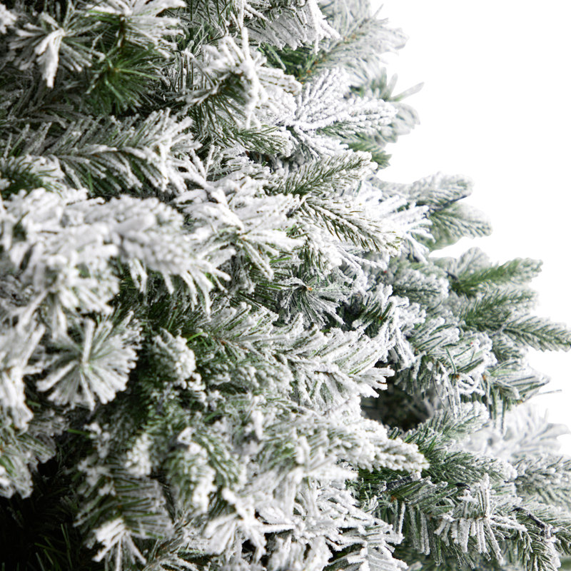 Lighted Artificial Pine Christmas Tree, 6' H