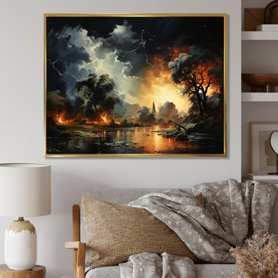 Storm Electric Dance I - Landscapes Wall Decor