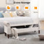 Banc de rangement en velours avec accoudoirs Minaal-98855691-88116635