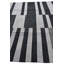 Tapis noir / gris Orta