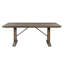 with Steel Base Dining Table