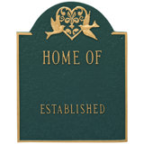 4-Line Wall Address Plaque