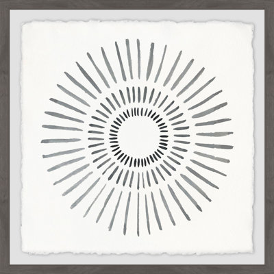 « sundial », reproduction encadrée