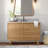Saeko 48" Single Bathroom Vanity with Carrara Marble Top-1682020091
