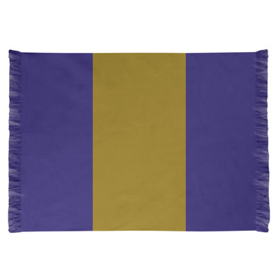 Chenille Striped Indoor Rug