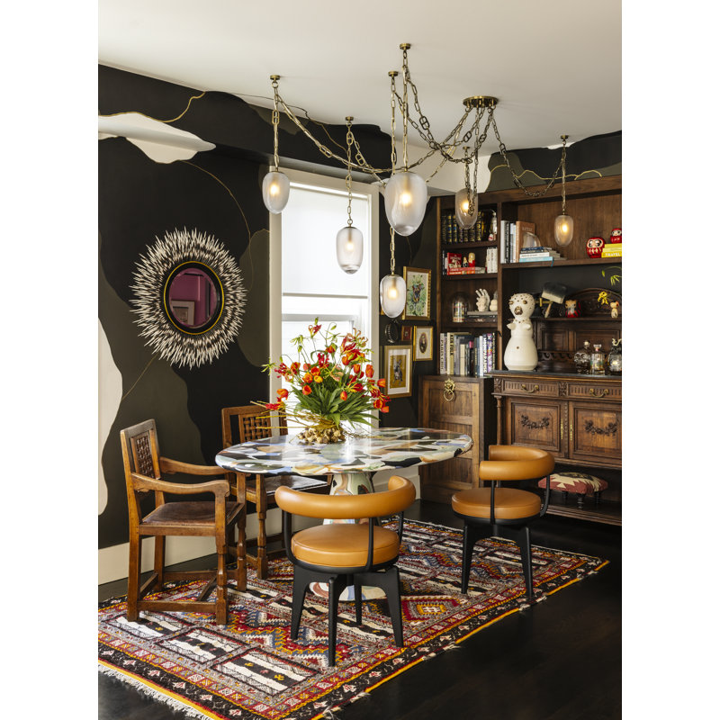 Daith Light Chandelier by Noz Nozawa for Corbett Lighting, 70" H x 61.25" W x 61.25" D