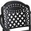 3 pattes en aluminium coulé noir, conception ergonomique, espace de rangement écoénergétique avec coussins chauffants, économiseur, design pour la détente-496390688