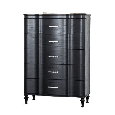 Commode avec pieds en bois, tiroir pour chambre à coucher