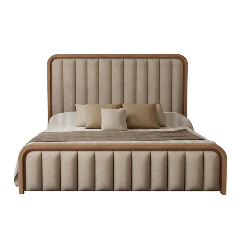 Dobby Upholstered Bed, Queen
