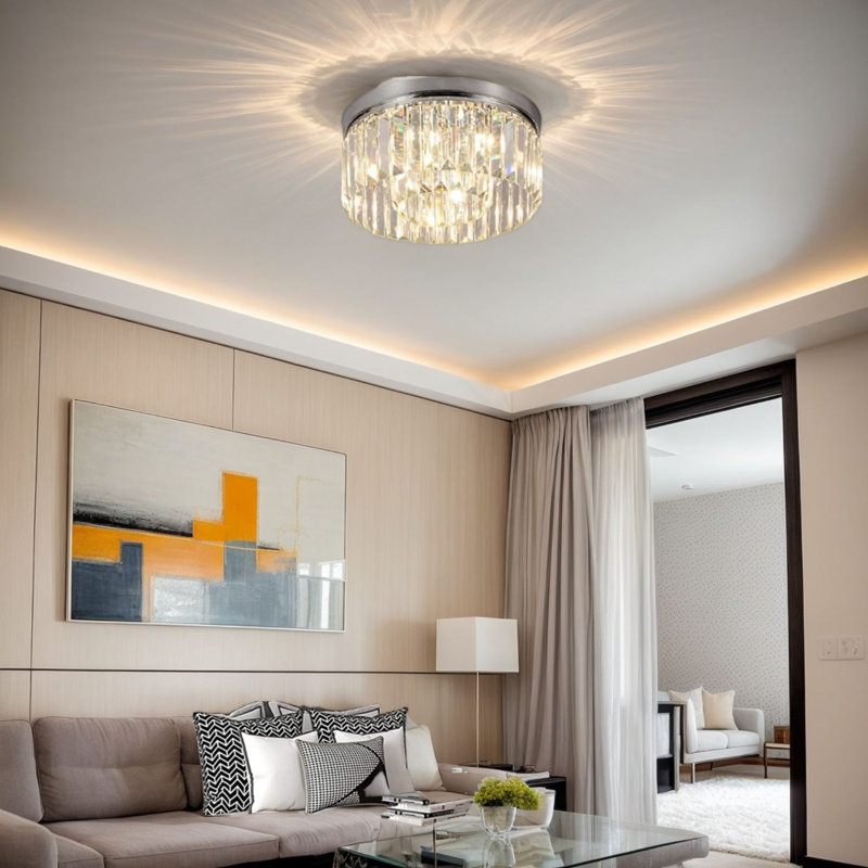 Petits lustres modernes en cristal