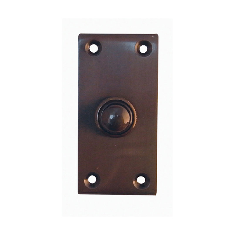 SC Bell Push Button, Dark Bronze