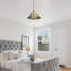 Tyrek 1 - Light Green Brass Single Pendant-289745106