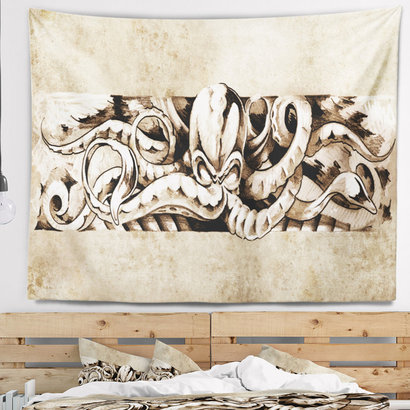 Polyester Tapestry, 78" H x 92" W