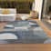 Machine Washable Indoor/Outdoor Cinead ACN1667 Gray Rug