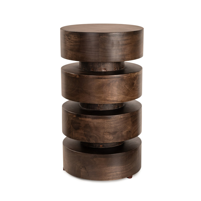 Forge Tier Accent Table, 30" H x 12" W x 12" D