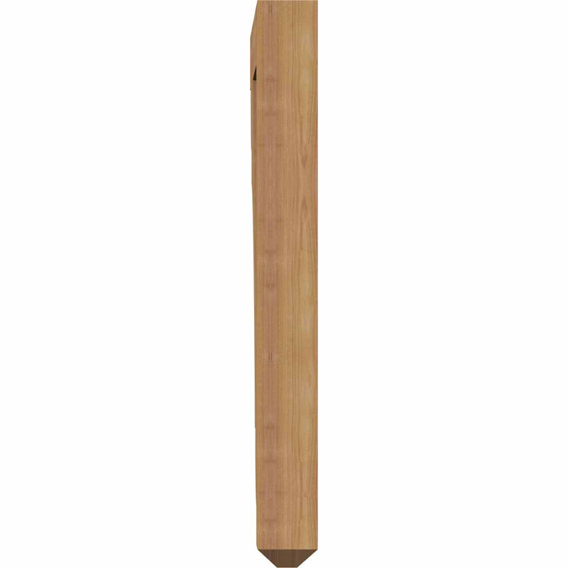 Support pour artisan olympique, H 30 po x l 3,5 po x P 34 po, Cèdre rouge de l'Ouest (lisse)