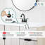 Centerset 2-handle Bathroom Faucet with Drain Assembly-45127785