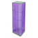 Four-Sided Pegboard Tower Floor Display on Revolving Base. Spinner Rack Stand. Panel Size: 16"W x 60"H