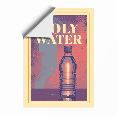 Holy Water Retro - Framed Print