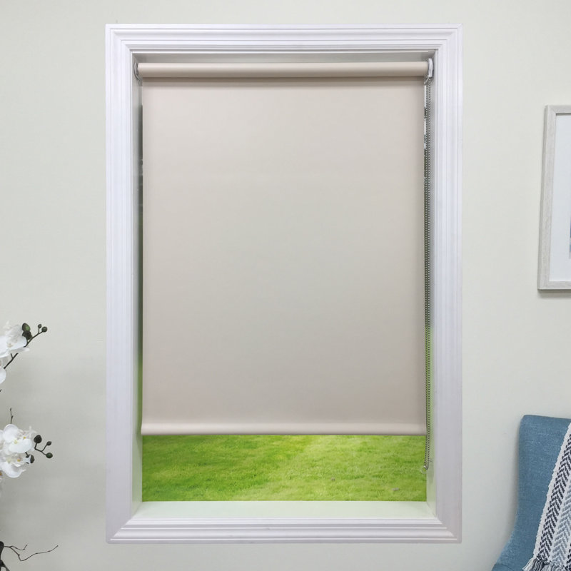 Blackout Vinyl Roller Shade, 67.5", 96"