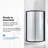 OVE Decors Breeze 35 in. Round Shower Kit w/ Frosted, Base-245038813