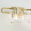 Eveline 2 Light Transparent Dimmable Vanity Light-863452986