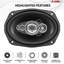 Haut-parleur coaxial audio 5 voies 6x9