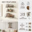 3 Piece Wood Floating Shelf