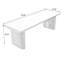 Bureau rectangulaire en bois massif brun noisette-108918984