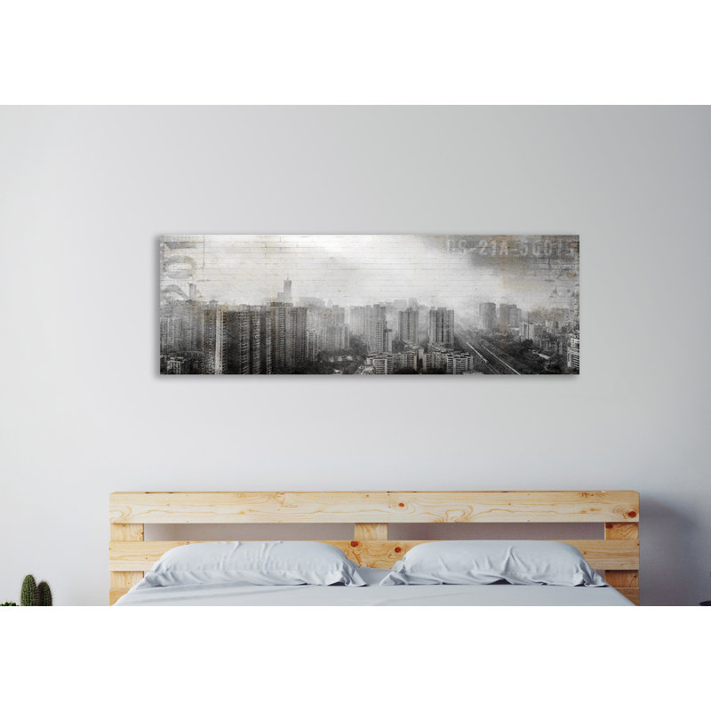 Urban Day by Kimberly Allen - Wrapped Canvas Panoramic Print, 30cm H x 91cm W x 4cm D