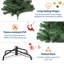 Arbre de Noël, conception à charnières non éclairée de qualité supérieure, décoration de Noël réaliste dense avec assemblage facile-674894619