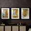 ABSTRACT Series CCXIX - Impression sur mesure encadrée de qualité supérieure - 3 pièces-1888584047