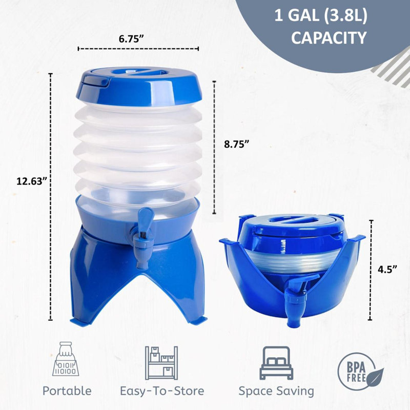 Dawane 1 Gallon Beverage Dispenser