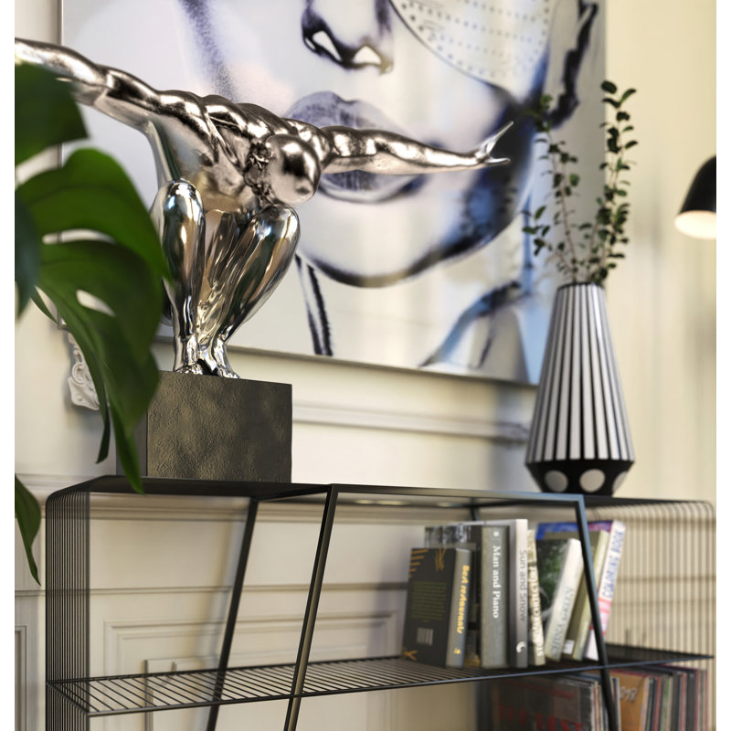 Decorative object Athlete XL, Silver