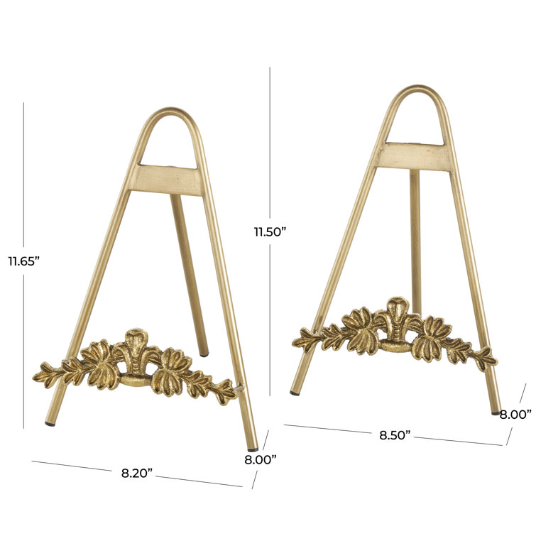 Cole & Grey Folding Metal Tripod Easel