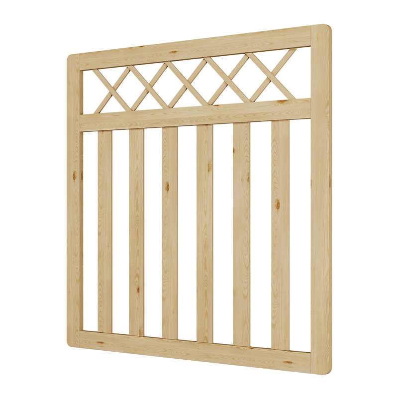 Towanna Wood Gate, Natural, 10 ft. H x 10 ft. W